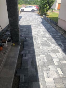 Zámkova dlažba pokladka ,betónové ploty-výstavba - predaj - 19