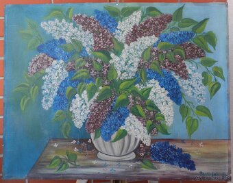 Zbierka starožitných obrazov s motívom Kytíc - 19