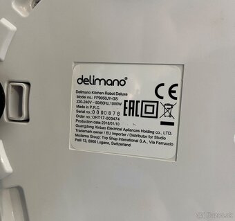 Kuchynský robot Delimano Deluxe set s doplnkami - 19