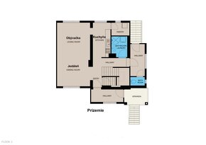 Rodinný dom Jablonica, pozemok 800 m2 - 19