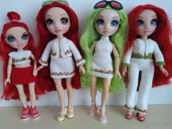 Topy bermudy pre bábiky Rainbow high barbie nohavice - 19