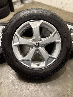 Zimná sada 5x112 R17 , 215/65/17 Audi Q3 , Kodiaq, Tiguan - 19