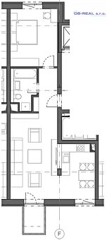 Prenájom č. zariadeného 2izb bytu 58m2 3/6p. Galanta West - 19