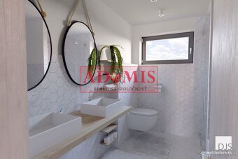 ADOMIS - predám 4-izb. bungalov dokončen, 140m2, obecná voda - 19