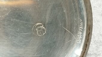 Starožitné pánské švýcarské kapesní STŘÍBRNÉ hodinky DOXA - 19