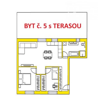 Novostavby bytov s terasou, parkovaním, Novoveská Huta - 19
