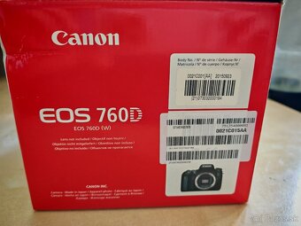 Canon EOS 760D + objektív + battery grip - 19