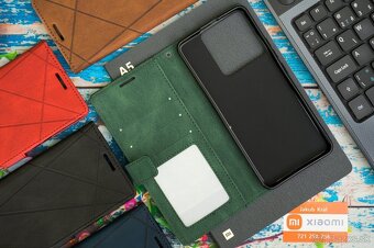 Dvojfarebné zatváracie puzdro pre Xiaomi, Redmi, Poco - 19