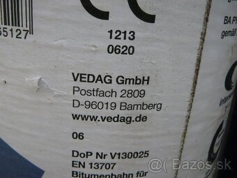 ICOPAL VEDAG - SBS - modifikované pásy EUROFLEX - 19
