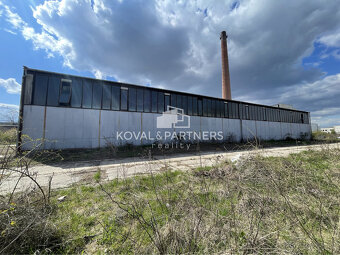 Na predaj priemyselný objekt s pozemkom 21160 m2 cena s DPH - 19
