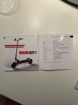 ZERO 10X – výkonná elektrická kolobežka, 52V - 19