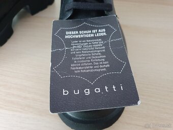 Dámska kožená členková obuv Bugatti 42 - 19