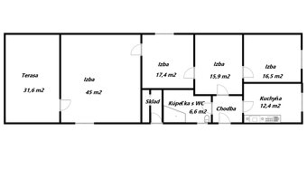 Predaj 4 izbový dom Kolárovo, Poľná 19 - 19
