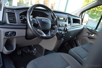 FORD CUSTOM TRANSIT 2.0 TDCI, 2018,ŤAŽNÉ, TEMPOMAT, TOP STAV - 19