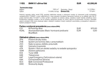 BMW X1 sDrive 18d A/T Odpočet DPH - 19