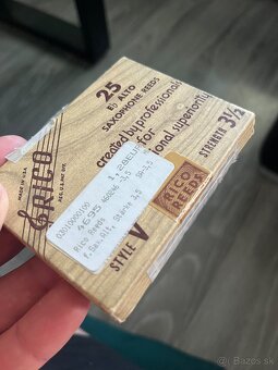 Predám vintage plátky na alt saxofón 70/80 roky usa - 19