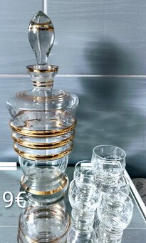 Krištáľová karafa, džbán - 19