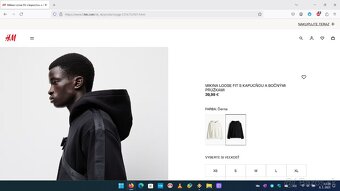 Pyžamo (Tričko + Nohavice) HM, Mikina s Bočnými prúžkami HM - 19