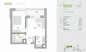 Predaj 2-izbového bytu Arboria - 19