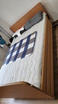Elektrická polohovacia posteľ s matracom 140x220cm do 350kg - 19