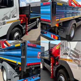 MERCEDES-BENZ ATEGO 1224 SKLÁPAČ TROJSTR. HYDRAULICKÁ RUKA - 19