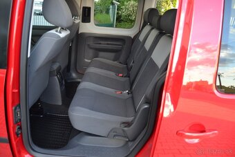 VW CADDY 1.6 TDI, FÓLIE, ŤAŽNÉ, ALU R16, ORIGINÁL 148.762 KM - 19