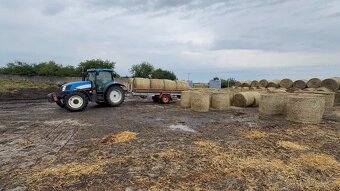 Príves za traktor na balíky sena slamy lucerky - 19