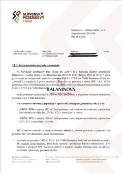 PREDAJ: stavebný pozemok, Vyšná Kamenica,  Košice-okolie - 19