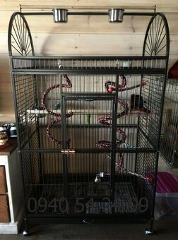 Voliéra pre vtáky - klietka pre zvieratá XXL NOVÁ - 19