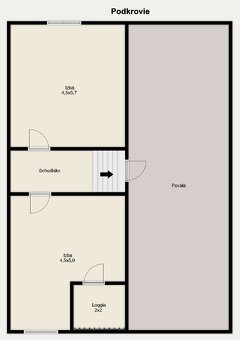 Priestranný 5i rodinný dom, Veľký Folkmar - predaj - 19