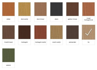 Drevene stupnice - DUB priebezka 1000x300x40mm - 40€ - 19