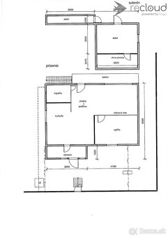 EXKLUZÍVNE NA PREDAJ - zrekonštruovaný 2-izbový rodinný dom  - 19