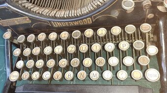 Písací stroj underwood - 19