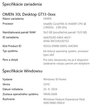 HP OMEN (komplet set) - 19