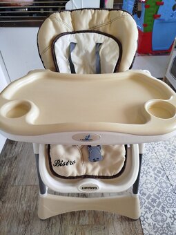 Jedálenská stolička Caretero beige bistro - 19