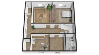 Na predaj 2-generačný rodinný dom v obci Zámutov - 19