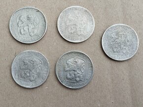 Mix československych minci - konvolut mince - 19