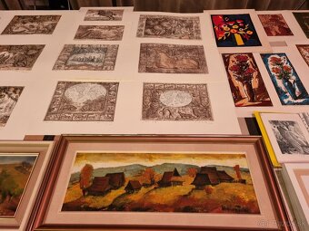 Predám grafiky a obrazy slovenských autorov. - 19