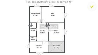 HALO reality - Predaj, rodinný dom Bystričany, Chalmová - EX - 19