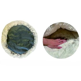 Pelech zimný extra chlpatý polouzavretý, 50x50cm - 19