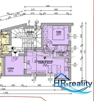 Krásny apartmán v Starej Novalji, 2 rada od mora - 19
