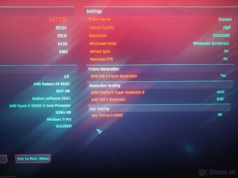 Herný a pracovný PC - Ryzen 5 3500x, RX 6600, 16GB 3200MHz - 19