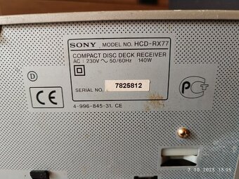 SONY RX77 + SONY SS-EX50...2x80W RMS - 19