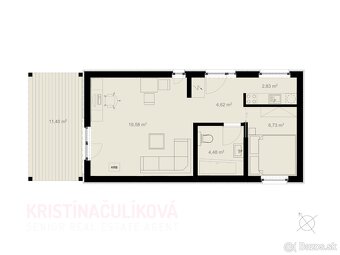 REZERVOVANÉ | KOMPLETNE ZARIADENÝ 2+kk MODULOVÝ DOM - 19