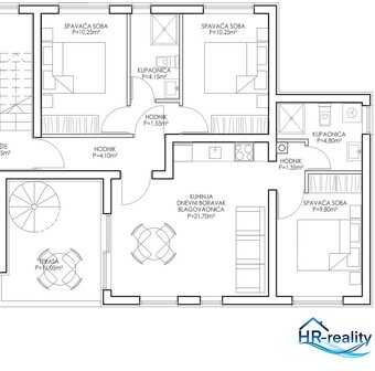 ☀Zadar/okolie(HR)–Apartmán 92m2, so záhradou, 80m od mora - 19