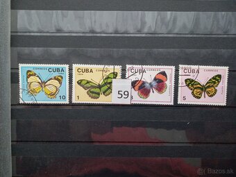 Poštové známky č.426 - FAUNA SVETA III. - 20 ks sérií - 19