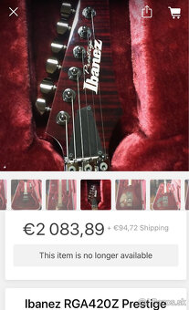 IBANEZ RGA420Z | RG550 Prestige - 19