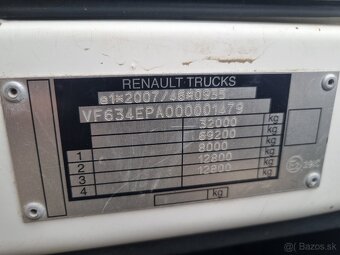 RENAULT KERAX 32.460 6x6 S1 sklápač EURO5 - 19