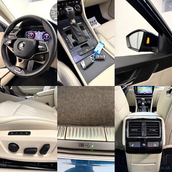 Skoda Superb Premium 2.0TDI 147 KW Webasto/Matrix/360kamera - 19