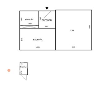PRI ELEKTRIČKE - 1 izb. 36,20 m2 - oddelná kuchyňa - Osuskéh - 19